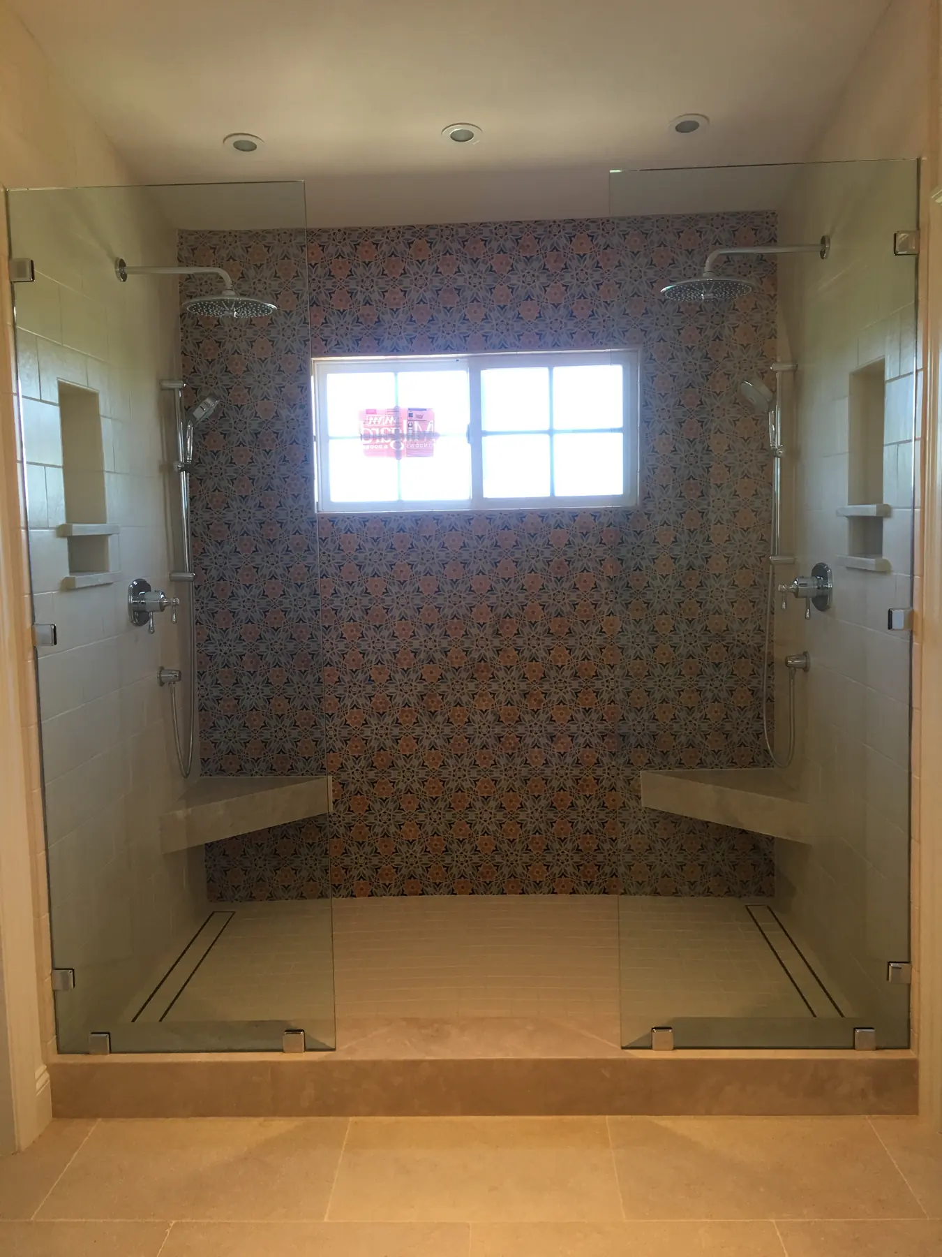 Insurance rebuild: double shower & arched vanity, Rancho Peñasquitos — after photo 9