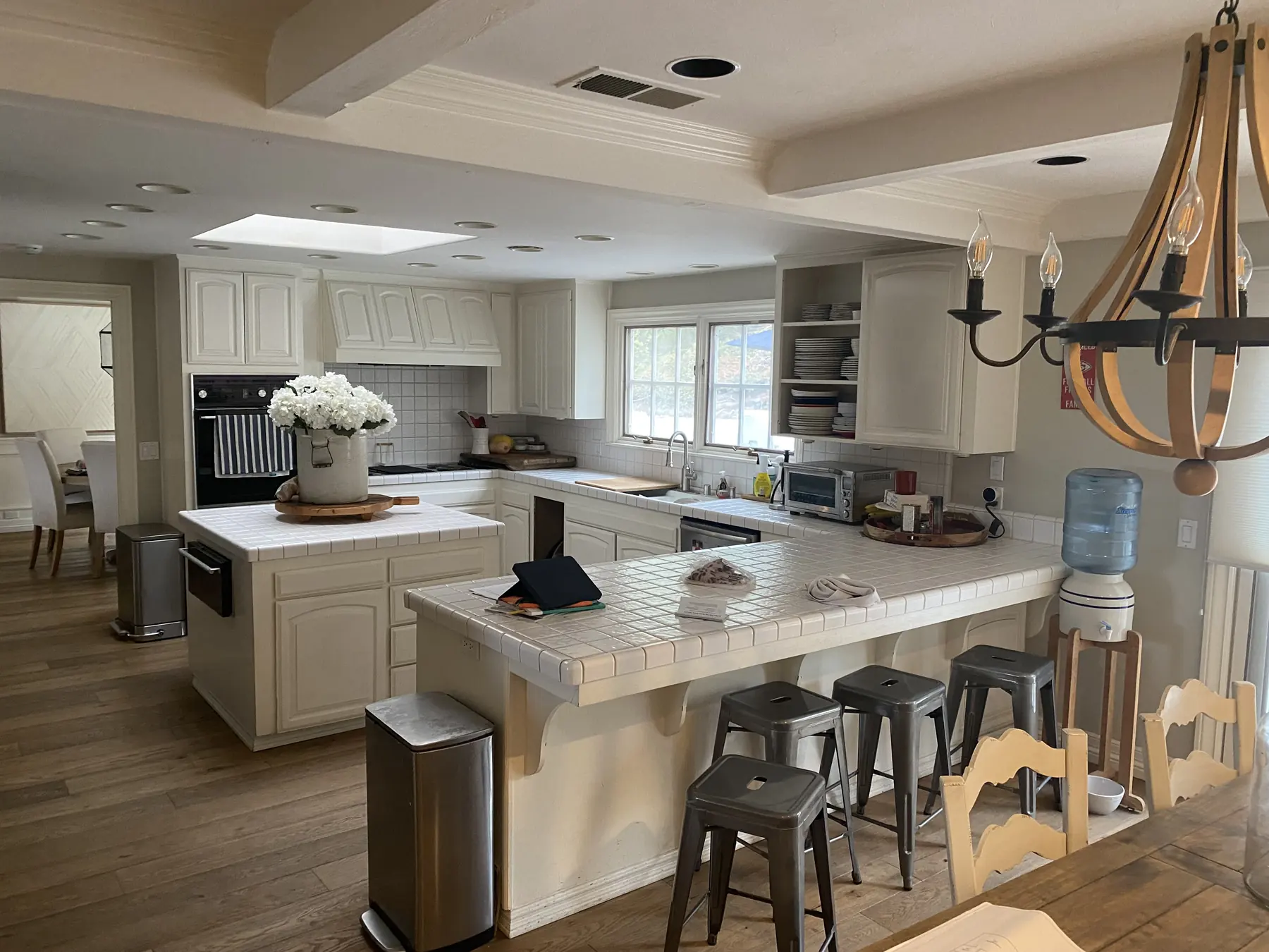 Kitchen & dining remodel, Rancho Santa Fe — before photo 1