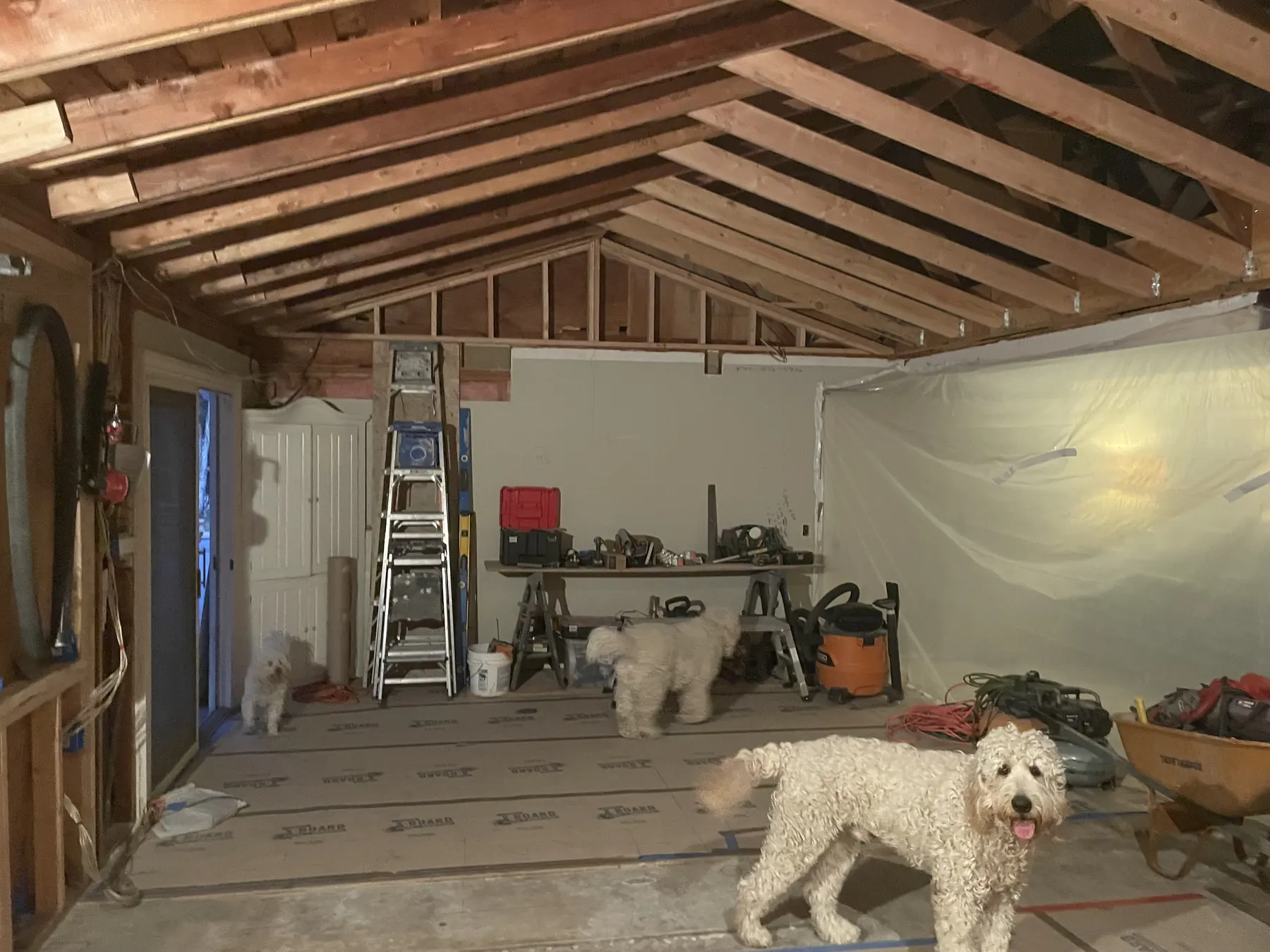 Kitchen & dining remodel, Rancho Santa Fe — during photo 4