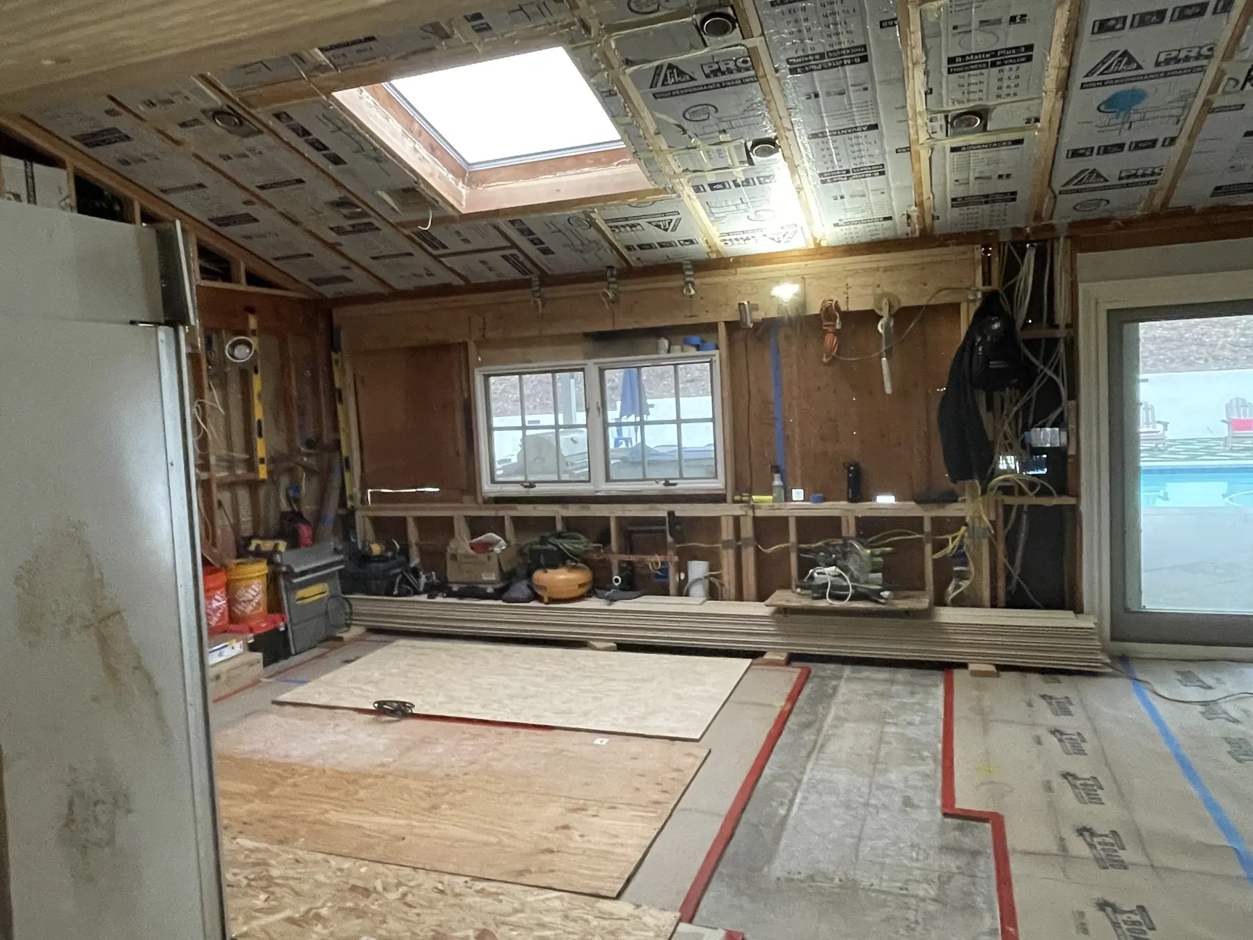 Kitchen & dining remodel, Rancho Santa Fe — during photo 6