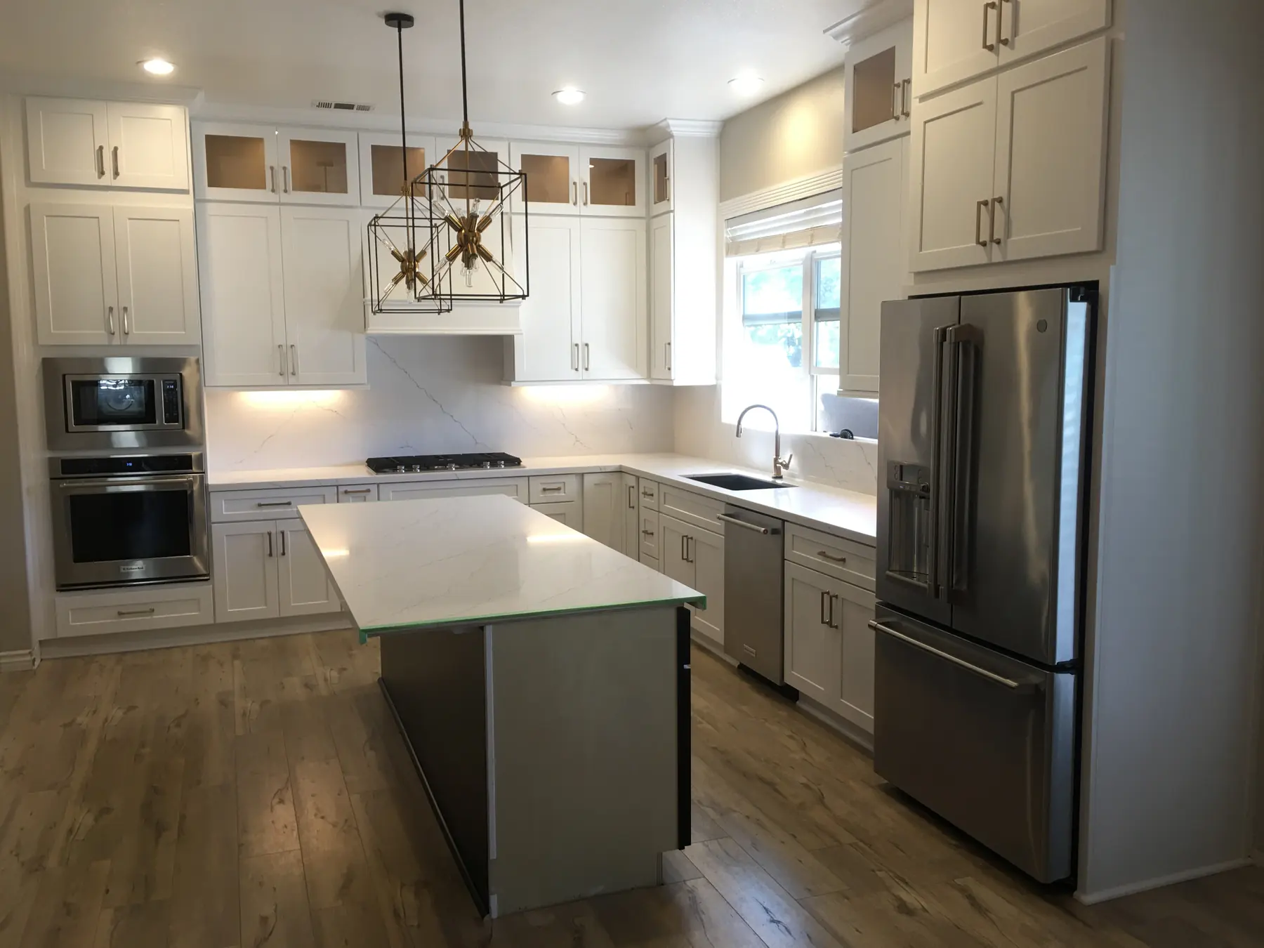 Insurance kitchen rebuild in San Marcos